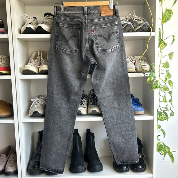 Levi’s washed black wedgie denim jeans - Picture 6 of 6